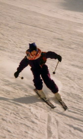 Jan beim Skifahren
